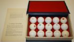 Golf Balls - Anthology of The Golf Ball - Box of 15 Replica Golf Balls - Limited Edition Collectors Item