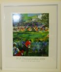 Tiger Woods Signed Vahalla Framed Poster