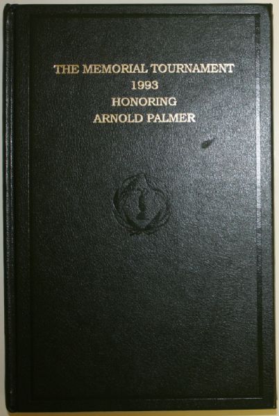 Arnold Palmer Signed Memorial Book