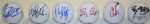 Lot of 6 Signed Golf Balls: Woodland, Kuchar, Molinari, Compton, Kim, and Choi