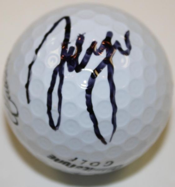Sergio Garcia Signed Golf Ball