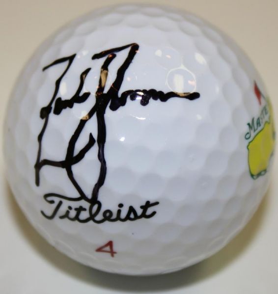 Zach Johnson Signed Golf Ball