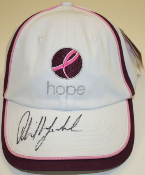 Phil Mickelson Signed Hope Golf Hat