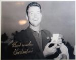 Lot of 3 Signed Trophy Shots - Ray Floyd, Jack Fleck, and Ken Venturi