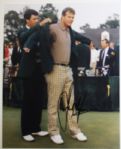 Sandy Lyle Signed Masters Jacket Photo - 8x10