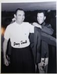 Lot of 2 Jack Burke Signed Photos (One with Doug Ford Signature) - 8x10