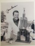 Lot of 2 Jack Burke Signed Photos (One with Doug Ford Signature) - 8x10