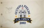 Jim Furyk Signed 2003 US Open Flag