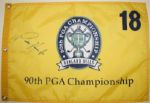 Padraig Harrington Signed 2008 PGA Pin Flag