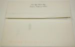 Card from the Family of Tiger Woods regarding the Passing of Earl Woods
