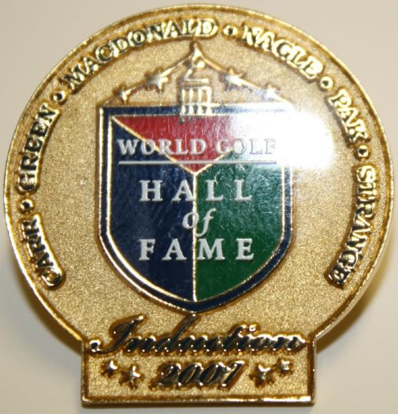 World Golf Hall of Fame 2007 Induction Pin