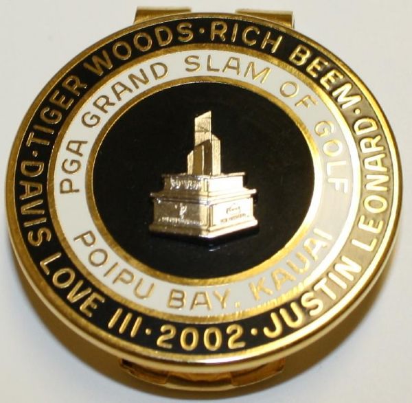 PGA Grand Slam of Golf at Poipu Bay, Kauai Money Clip - 2002