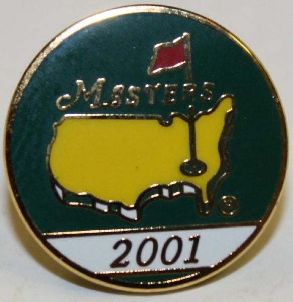 2001 Masters Employee Pin