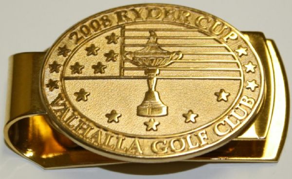 2008 Ryder Cup at Valhalla Money Clip