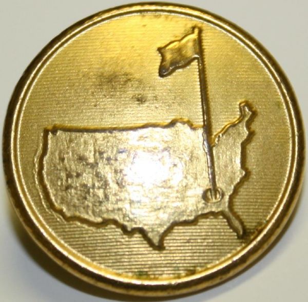Masters Green Jacket Button