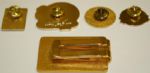 Lot of 4 Miscellaneous Pins and 1 Money Clip