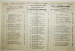 Pairing Sheet and Ticket to 1947 All-American Golf Tournaments-Chicago, Illinois