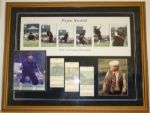 Payne Stewart 99 US Open framed Autographed Photo with 99 Us Open Tickets
