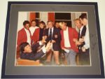 Seldom Scene Photo 1973 Ryder Cup Teammates Celebrating In Their Underwear - Signed Palmer, Nicklaus, Trevino, etc.