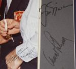Seldom Scene Photo 1973 Ryder Cup Teammates Celebrating In Their Underwear - Signed Palmer, Nicklaus, Trevino, etc.
