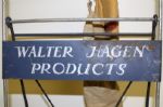 Walter Hagen Products - Pro Shop Golf Club Display Rack- (3) Hagan Woods, (4)Head Covers