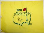 Charl Schwartzel Signed 2011 Masters Flag