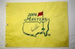 Arnold Palmer Autographed 2006 Masters Flag