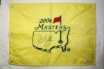 2006 Masters Flag signed by Phil Mickelson - JSA COA