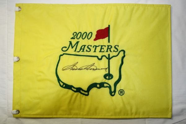 Sam Snead Signed Masters Flags - Lot of 5