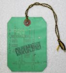 1960 Masters Badge-4 day Series Ticket-Arnold Palmer's 2nd Masters Triumph