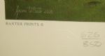 Graeme Baxter and Tiger Woods Signed British Open Print