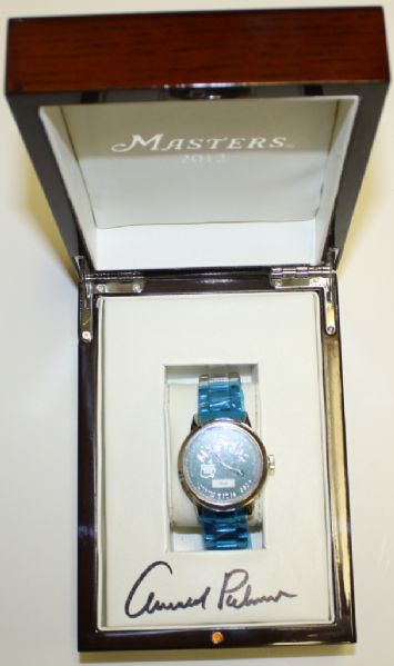 Arnold Palmer Signed 2012 Masters Commemorative Watch