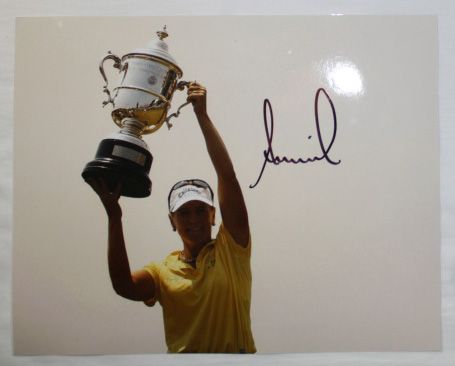 Annika Sorrenstam Autographed 8x10 Photo