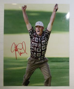 Justin Leonard Autographed 8x10 Photo