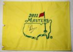 Charl Schwartzel Autographed Masters Flag - JSA