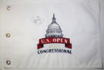 Rory McIlroy Autographed 2011 US Open Flag - White - JSA COA