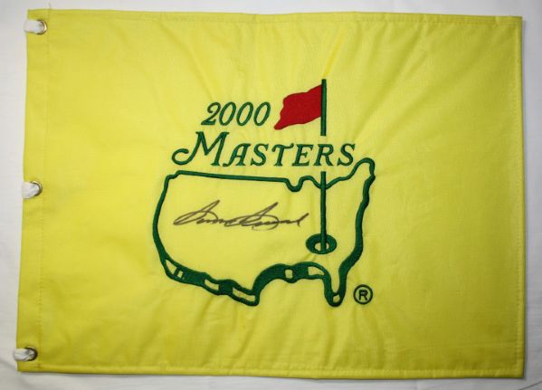 Sam Snead Autographed 2000 Masters Flag 