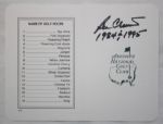 Ben Crenshaw Autographed Masters Scorecard - JSA