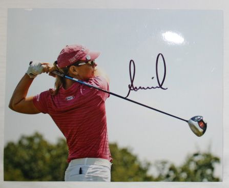 Annika Sorrenstam Autographed 8x10 Photo