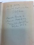 Bobby Jones and Horton Smith signed copy of THE BOBBY JONES STORY