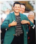 Charl Schwartzel Signed 8x10 Photo Masters Jacket Presentation