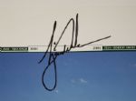 Tiger Woods Autographed 2001 Masters Commemorative Poster