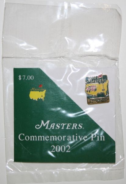 2002 Masters Tournament Commemorative Pin