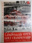 Felix Serafins Personal Copy 1939 Anthractite Open Program - PGA Event Won by Henry Picard