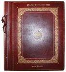 Felix Serafins Personal 1947 Masters Tournament Players Gift- Scrapbook