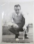 Sam Snead Original 1937 Putting at Crosby Associated Press Wire Photo