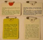 Lot of 4 Masters Badges: 1977, 1979, 1980, and 1982 