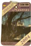 2004 Masters Badge-Phil Mickelsons First Masters Win