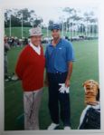 Sam Snead / Tiger Woods Autographed 8x10 Photo - Snead Signed Only