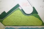 Autographed and Framed Orginal Design for Tiger Woods Home Putting Green-Best of the Best For Tiger Collector!